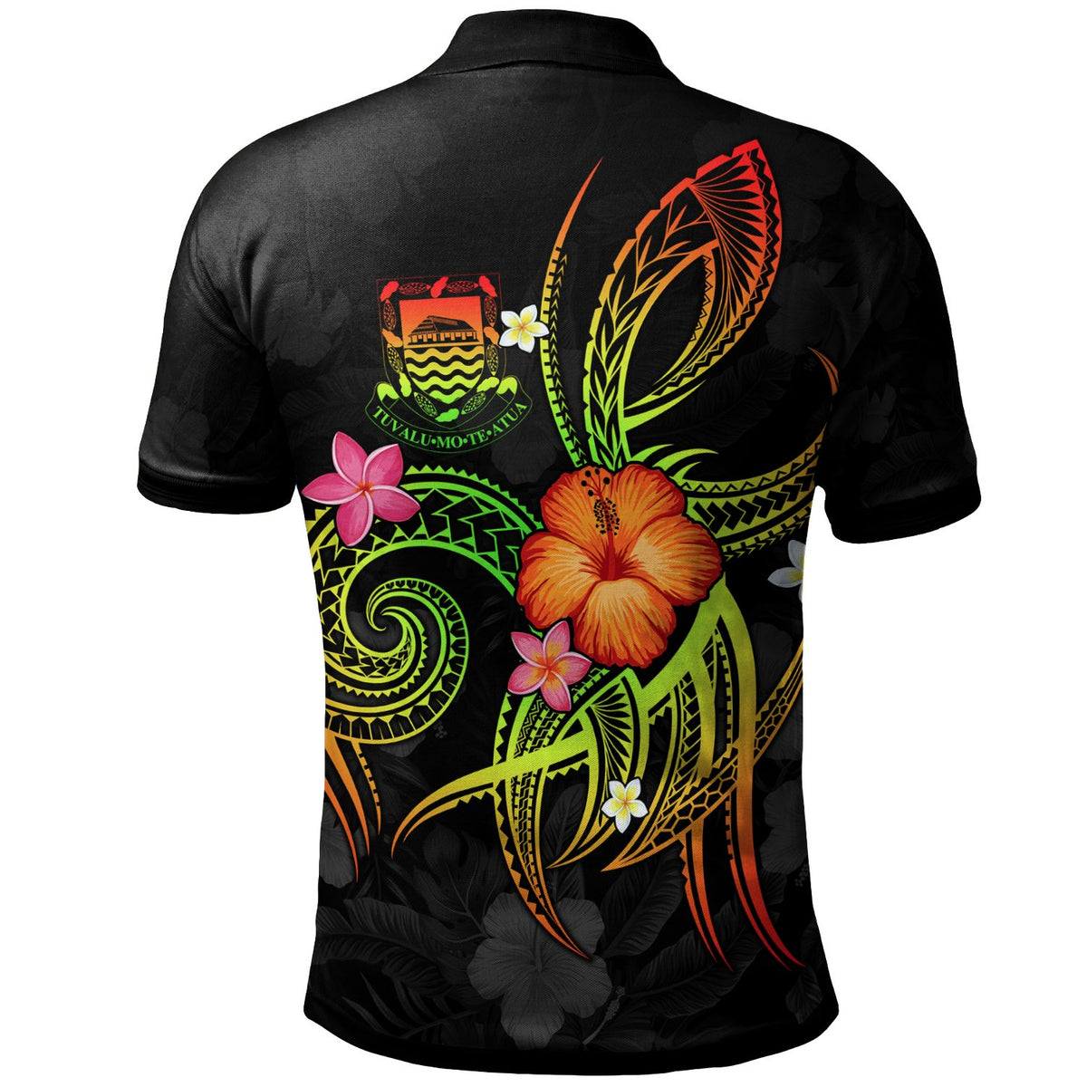 Tuvalu Polynesian Polo Shirt Legend of Tuvalu (Reggae) - Polynesian Pride
