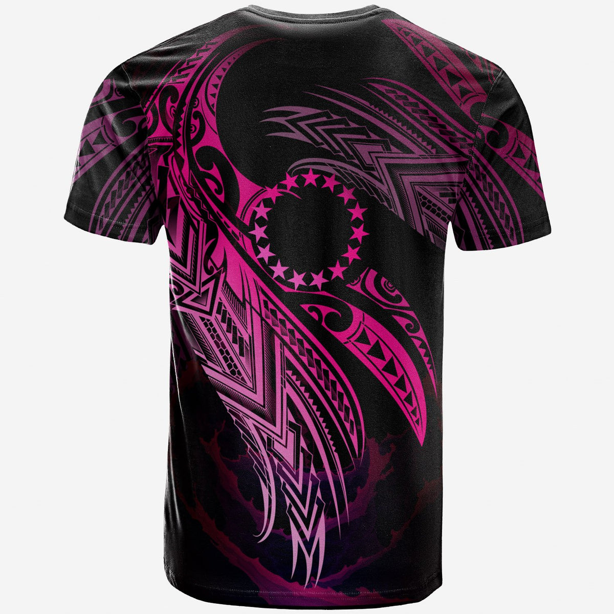 Cook Islands Polynesian T Shirt Cook Islands Legend Pink Version - Polynesian Pride