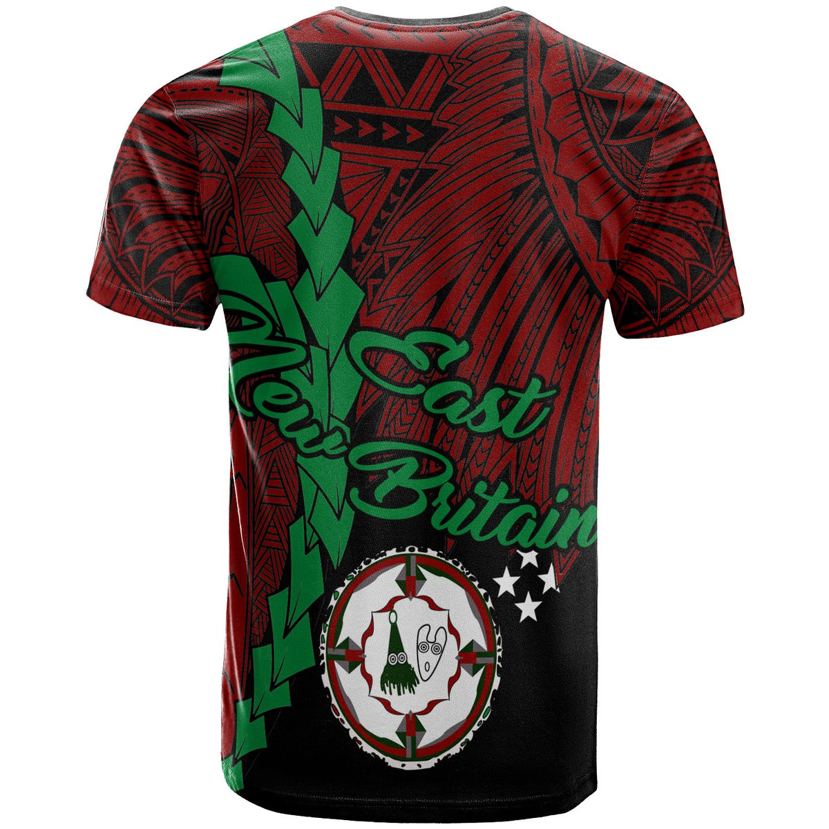 Papua New Guinea East New Britain Province Polynesian Custom T Shirt Tribal Wave Tattoo - Polynesian Pride