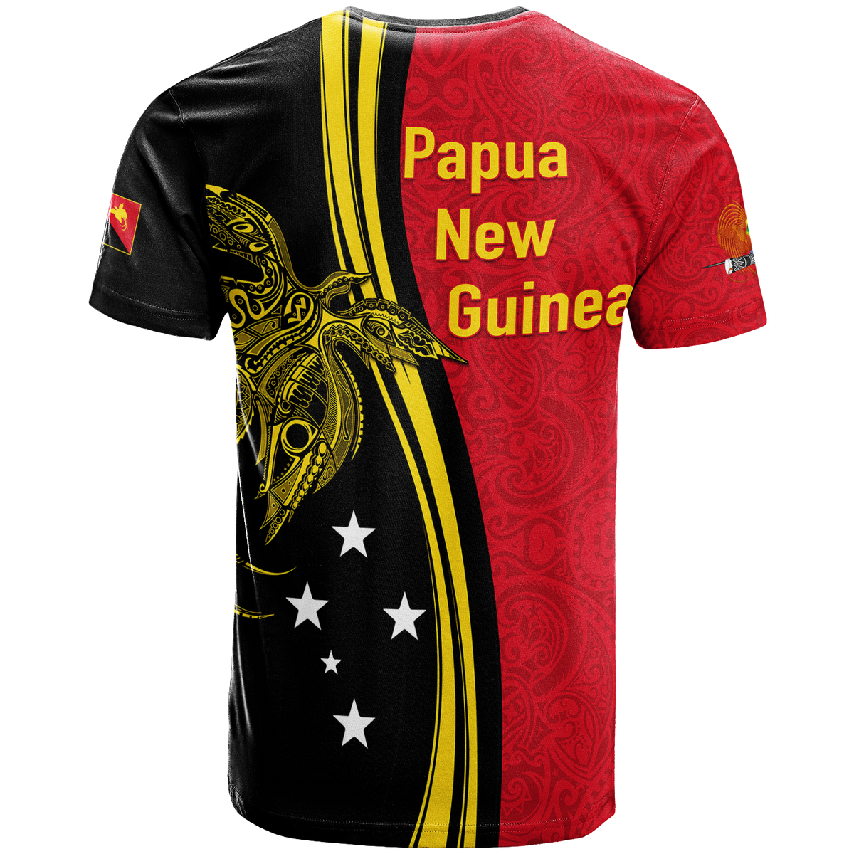 Papua New Guinea Independence Anniversary Polynesian Tribal T Shirt LT12 - Polynesian Pride