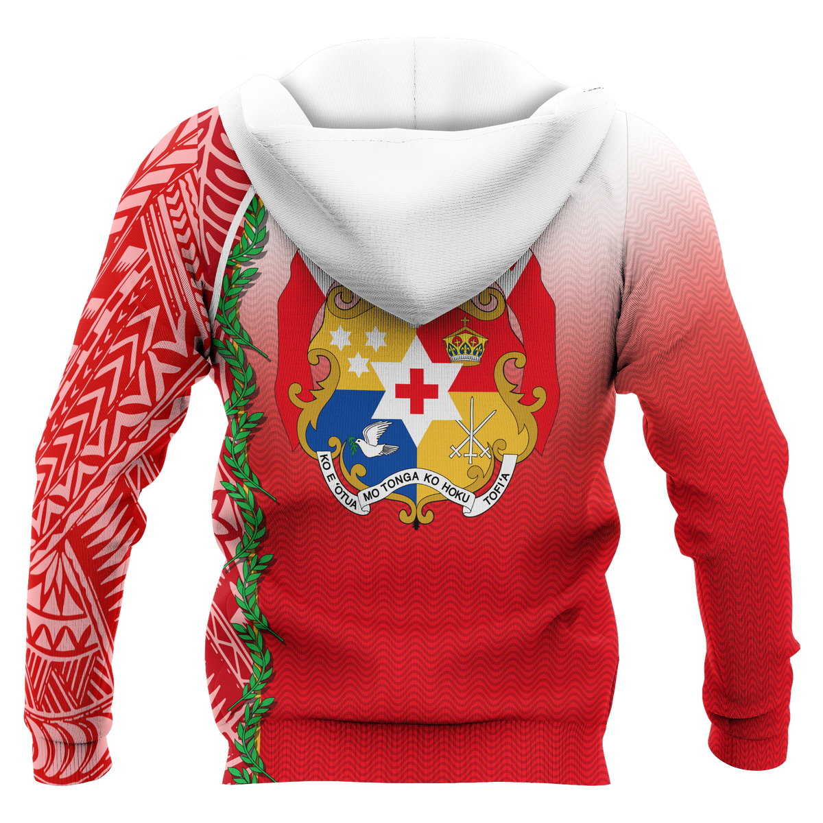 Tonga Hoodie Ocean Waves - Polynesian Pride