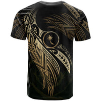 Chuuk Micronesia T Shirt Chuuk Legend Gold Version - Polynesian Pride