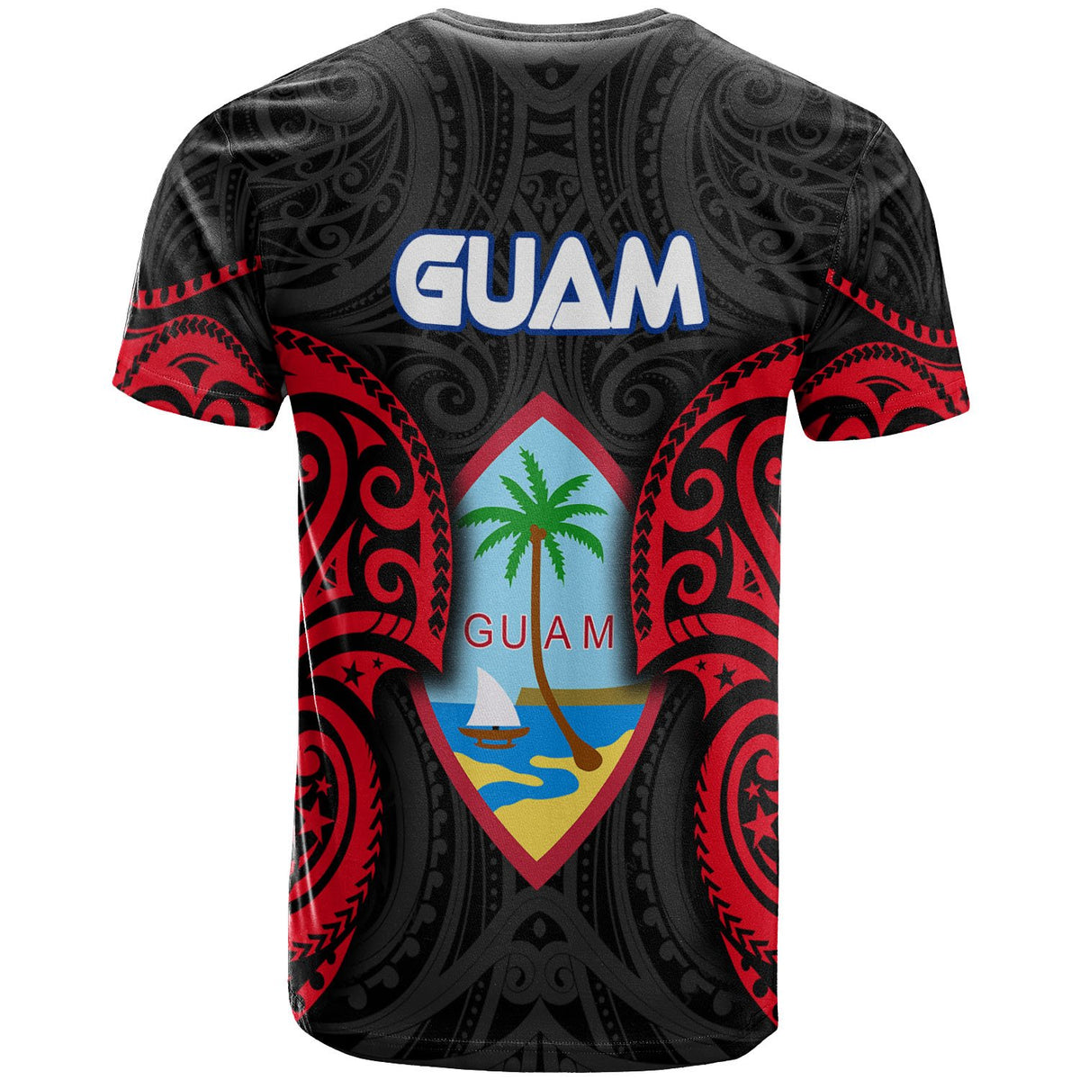 Guam Polynesian T Shirt Guam Spirit - Polynesian Pride