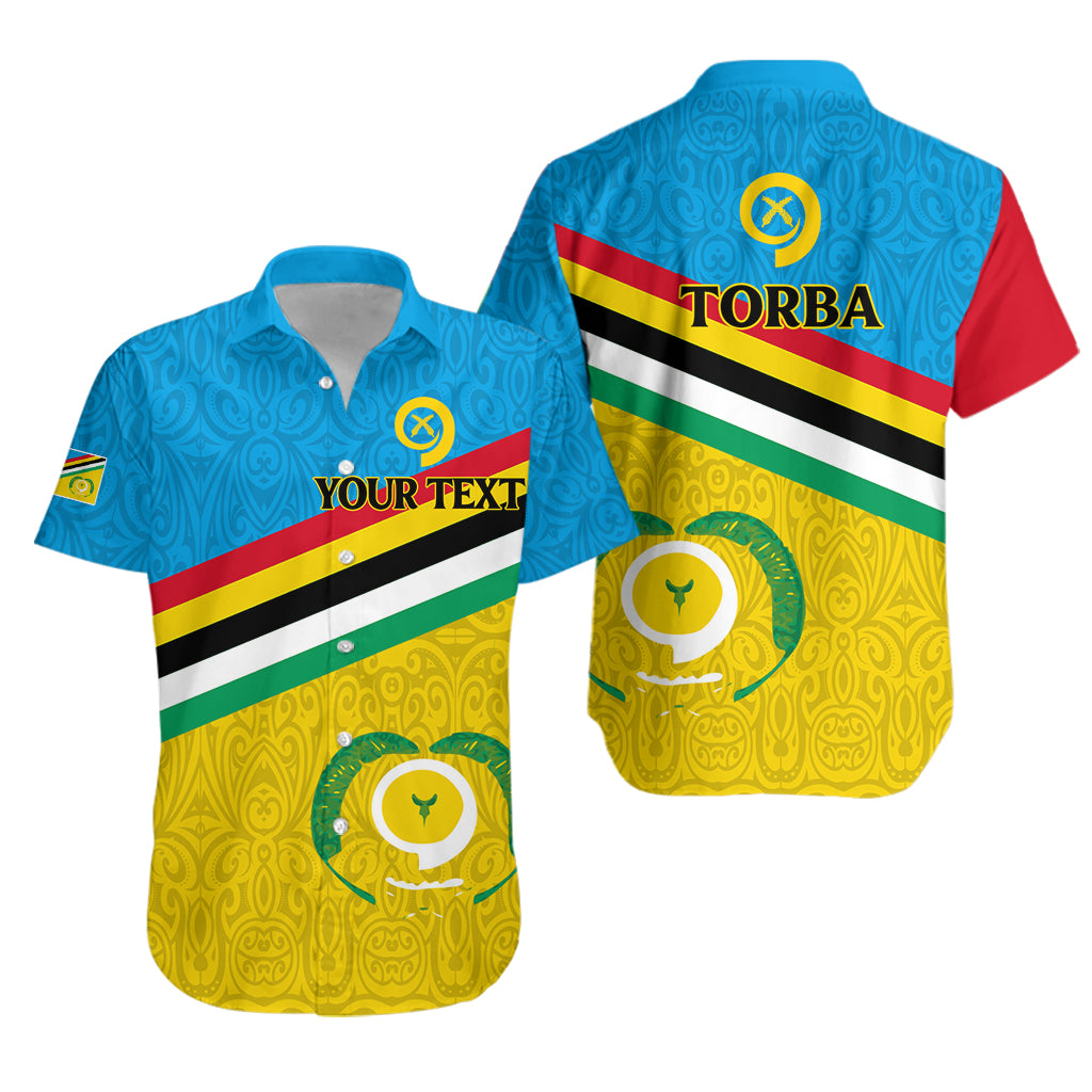 (Custom Personalised) Vanuatu Torba Province Hawaiian Shirt - Flag Style - LT12 Unisex Blue - Polynesian Pride