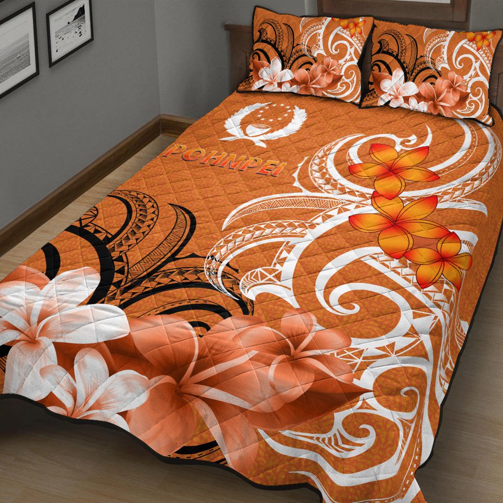 Pohpei Quilt Bed Set - Pohnpei Spirit - Polynesian Pride