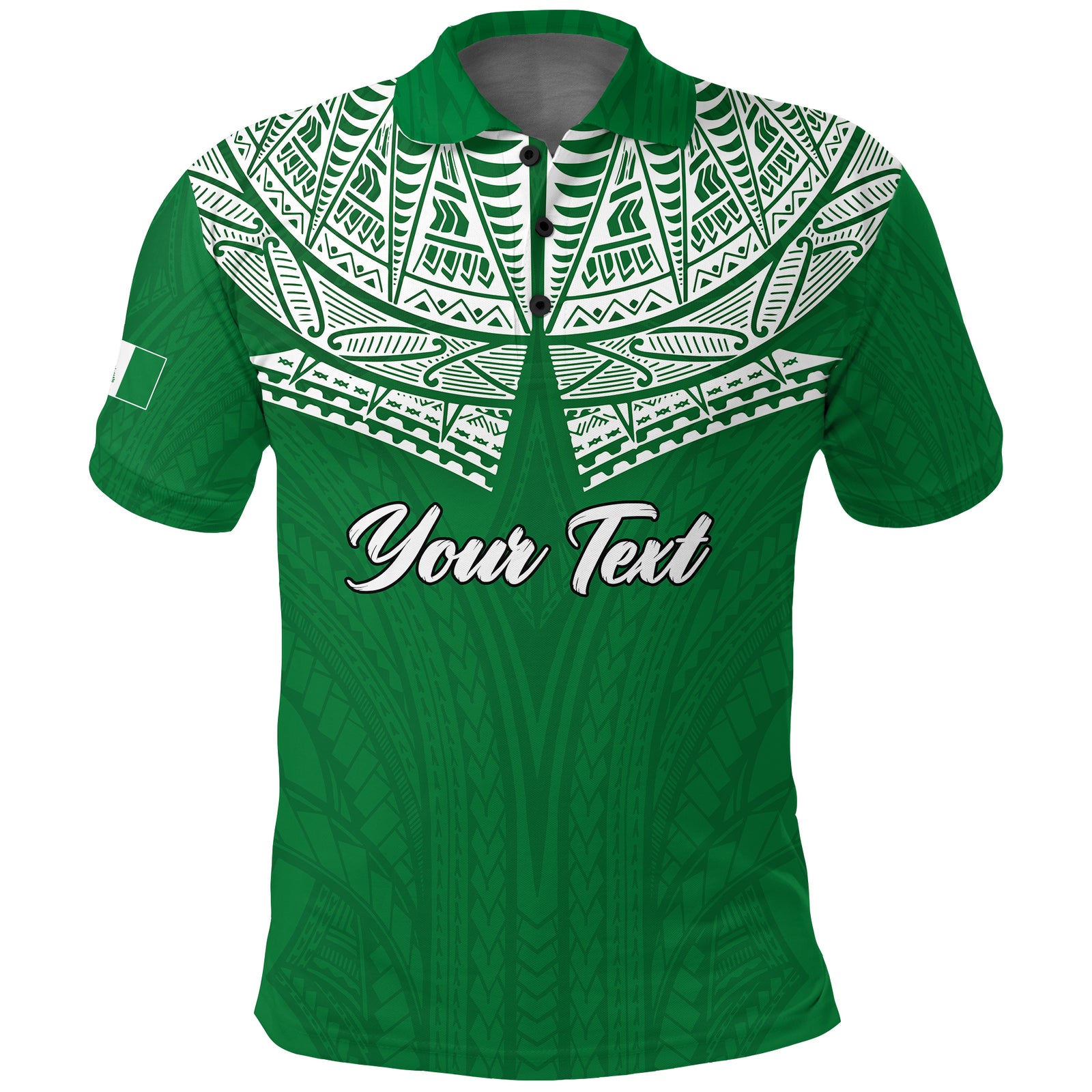 Custom Norfolk Islands Pine Tree Polo Shirt LT12 Unisex Green - Polynesian Pride