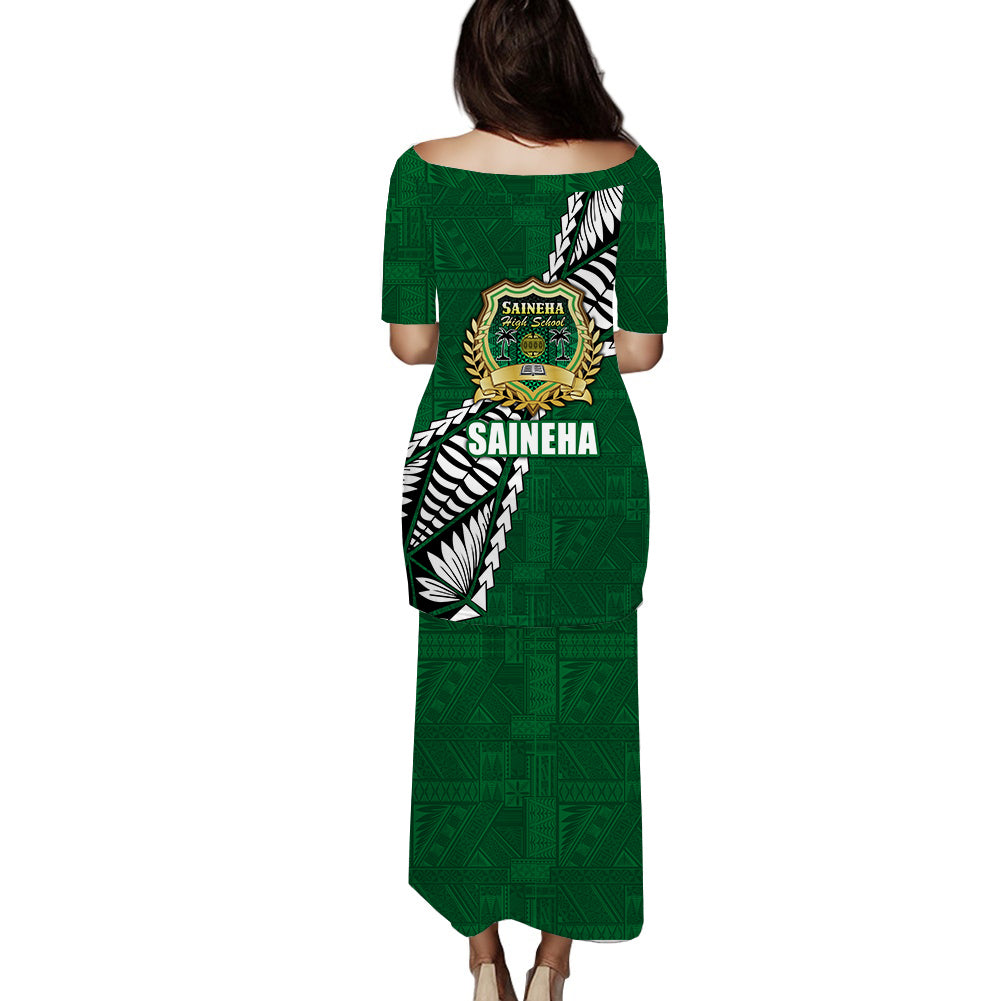 Tonga Saineha High School Tongan Patterns Puletaha Dress - LT12 - Polynesian Pride