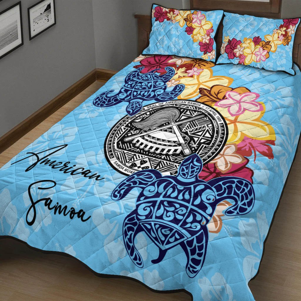 American Samoa Quilt Bed Set - Tropical Style - Polynesian Pride