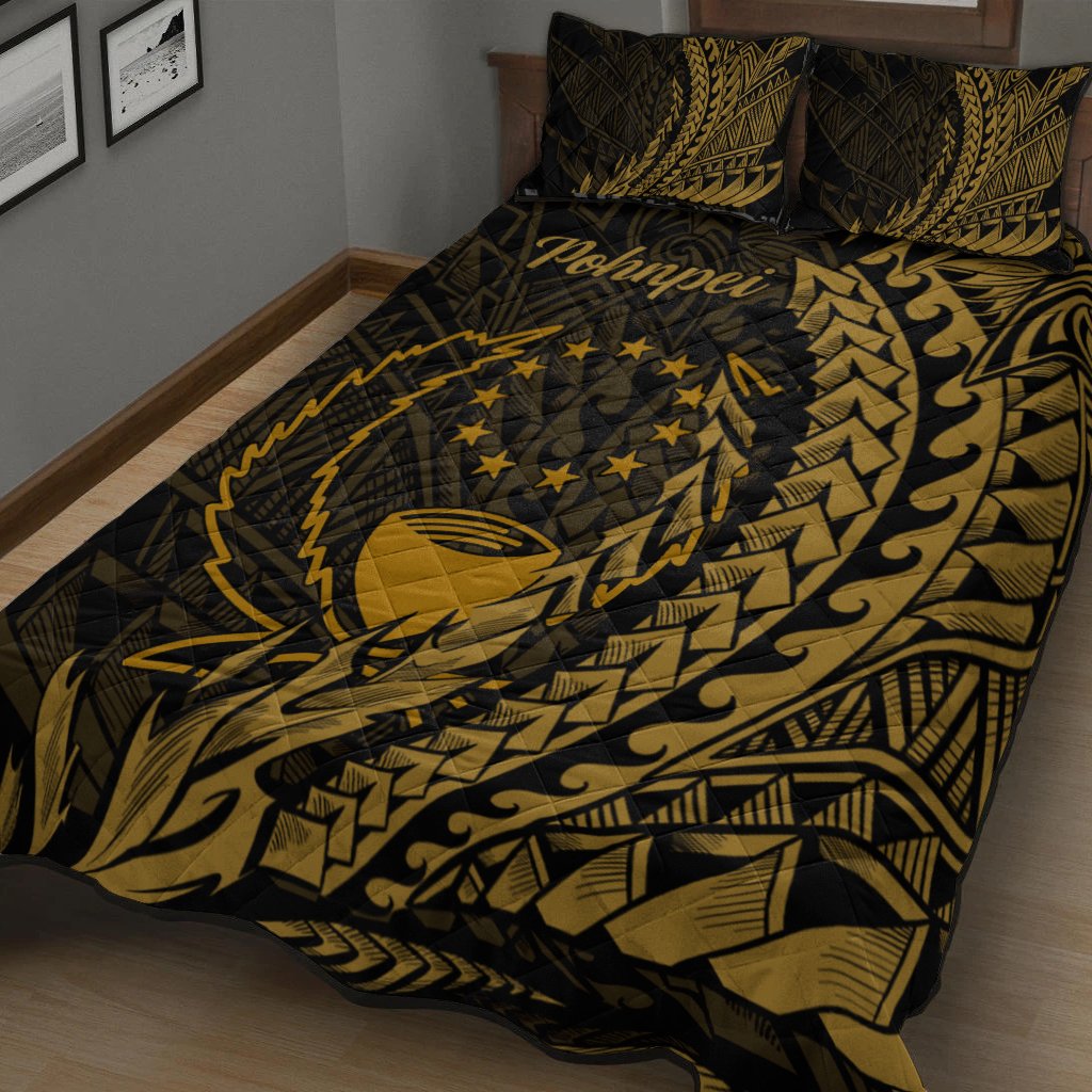 Pohnpei Quilt Bed Set - Wings Style - Polynesian Pride