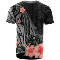 Marshall Islands T Shirt Polynesian Hibiscus Pattern Style - Polynesian Pride