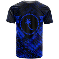 Chuuk Polynesian Custom T Shirt Chuuk Blue Seal Camisole Hibiscus Style - Polynesian Pride