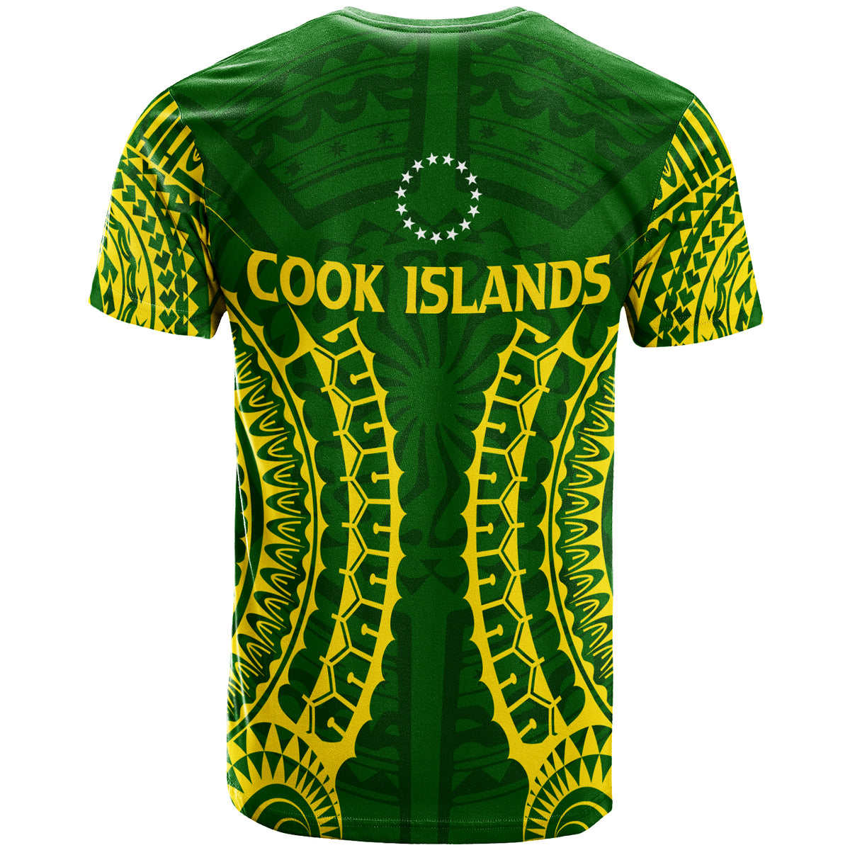 Cook Islands T Shirt Tribal Pattern LT12 - Polynesian Pride