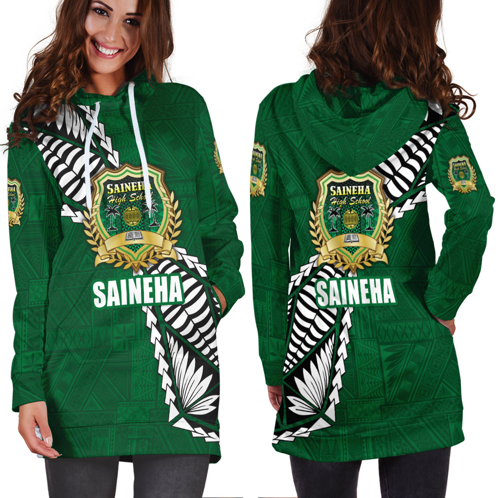 Tonga Saineha High School Tongan Patterns Hoodie Dress - LT12 - Polynesian Pride