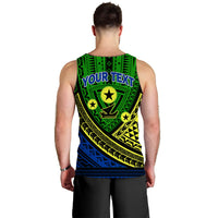 (Custom Personalised) Vanuatu Malampa Province Tribal Pattern Men Tank Top - LT12 - Polynesian Pride
