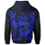 Vanuatu Polynesian Hoodie Vanuatu Blue Seal Camisole Hibiscus Style - Polynesian Pride