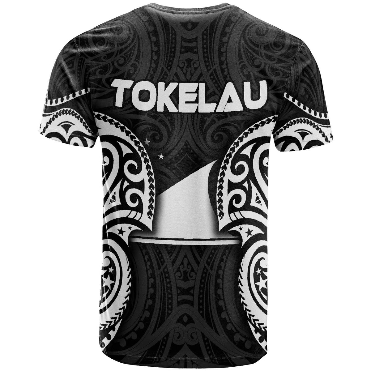 Tokelau Polynesian Custom T Shirt Tokelau Spirit White - Polynesian Pride