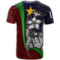 Papua New Guinea Milne Bay Province T Shirt Turtle with Hook - Polynesian Pride