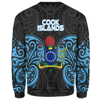 Cook Islands Polynesian Sweater - Spirit Style Blue - Polynesian Pride