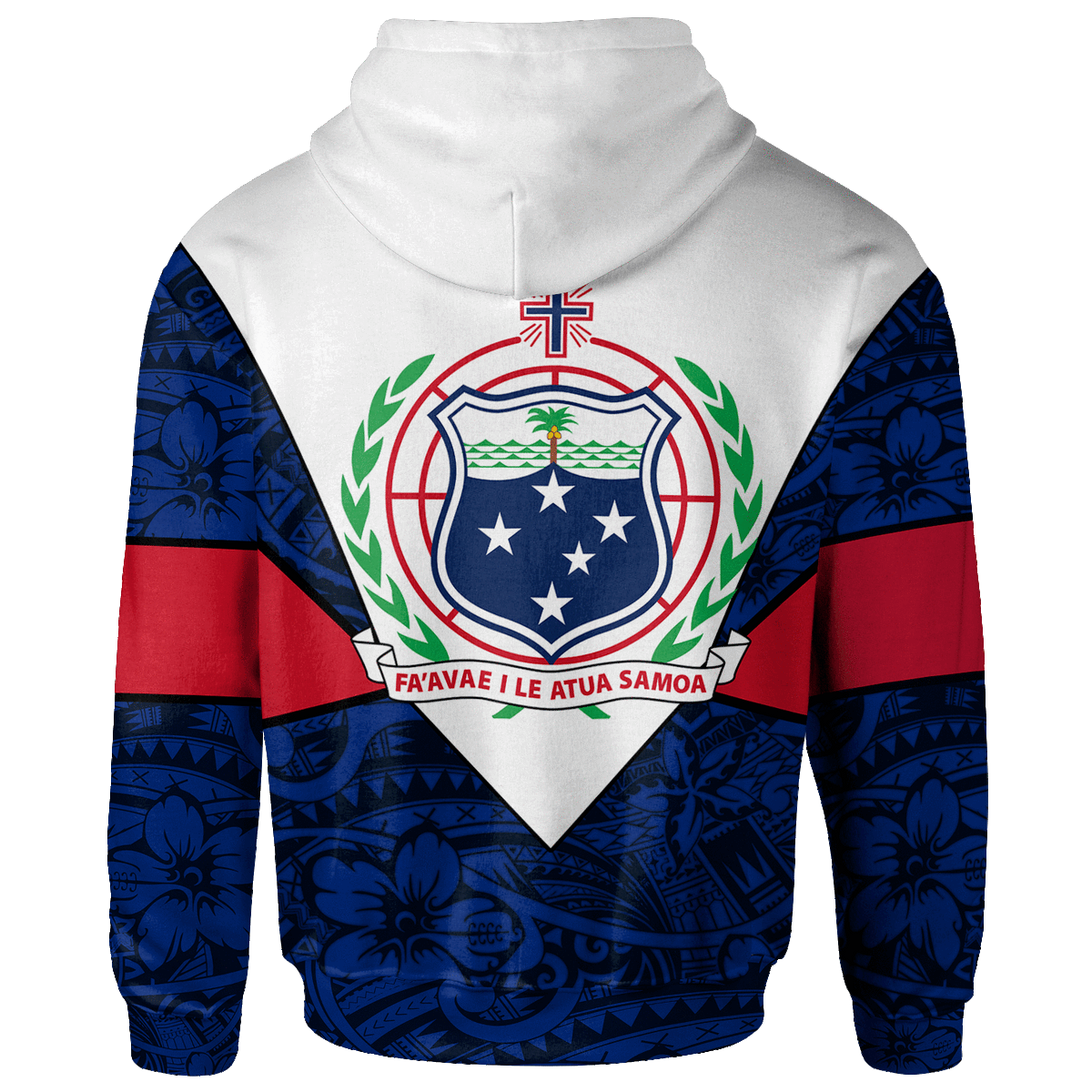 Samoa Polynesian Zip up Hoodie Legend of Samoa - Polynesian Pride
