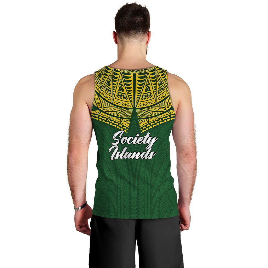 Society Islands Pride Men Tank Top - LT12 - Polynesian Pride