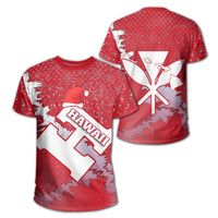 Hawaii Christmas T Shirt Ship Style Unisex Red - Polynesian Pride