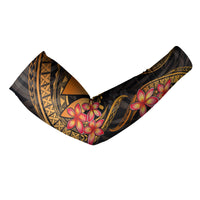 Polynesian Hawaii Arm Sleeve - Gold Plumeria - Polynesian Pride