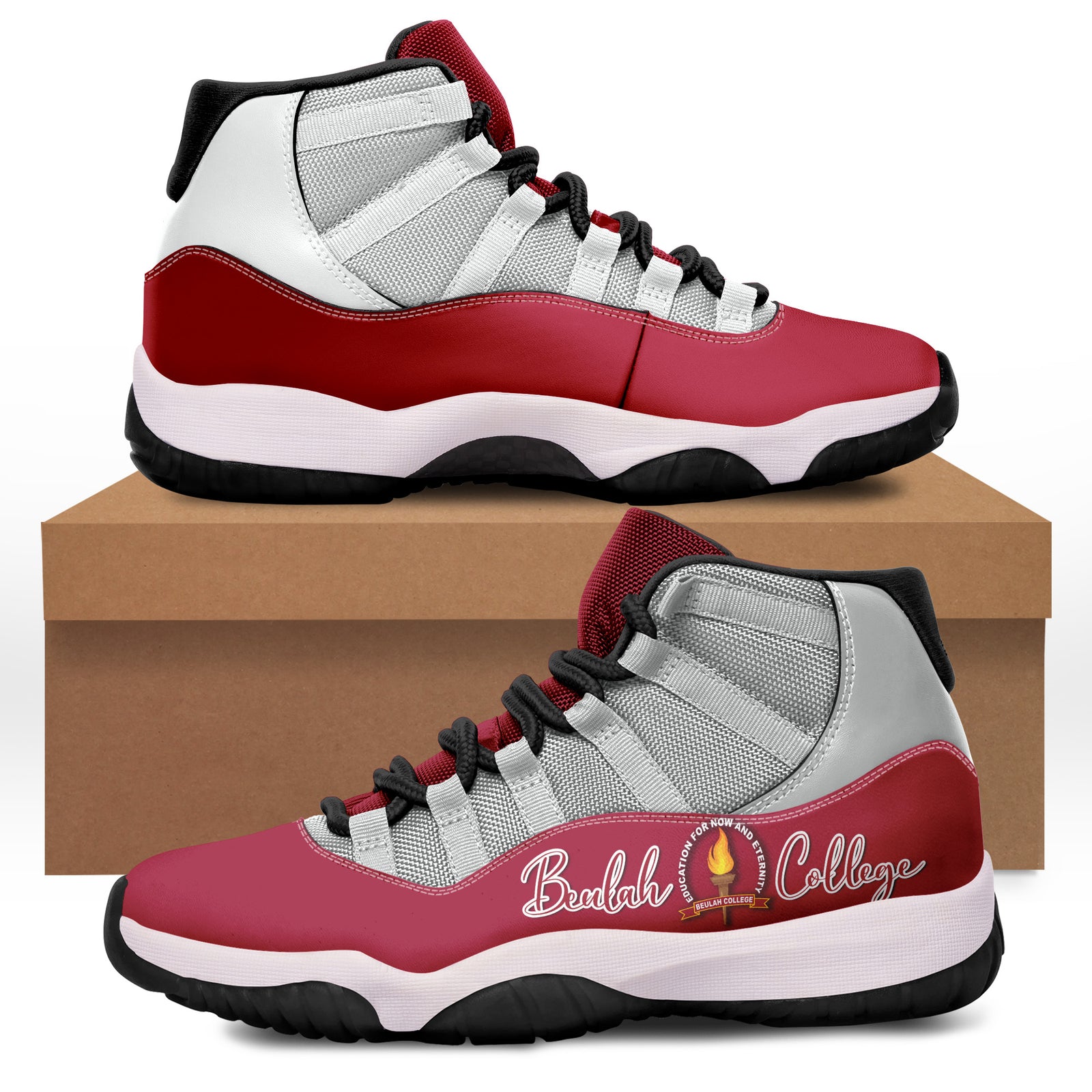 Tonga Beulah College Sneaker J.11 Style No.3 LT6 Red - Polynesian Pride