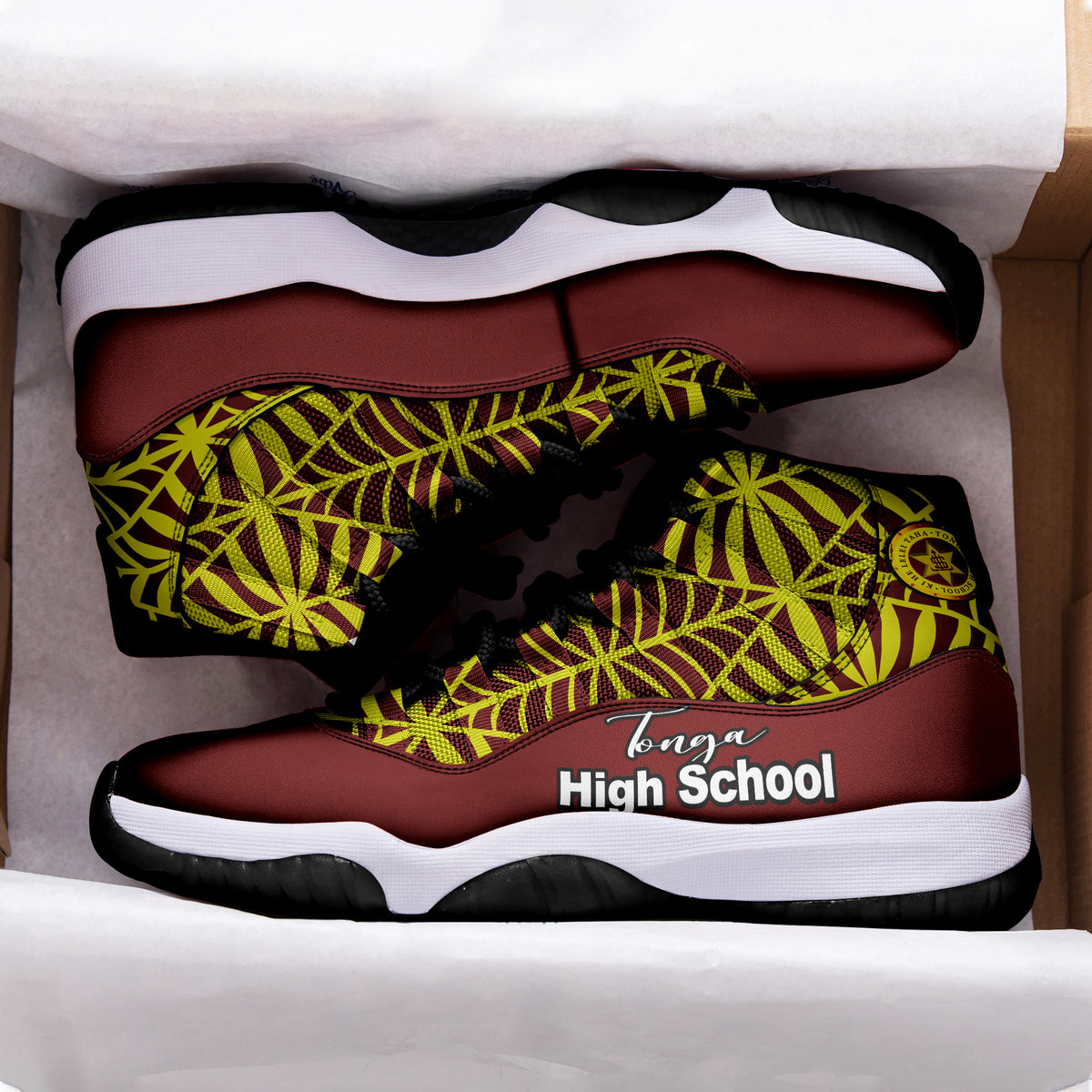Tonga High School Sneaker J.11 Style No.3 LT6 - Polynesian Pride