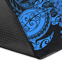 Hawaii Polynesian Area Rug Blue Sea Turtles Hawaiian LT13 - Polynesian Pride