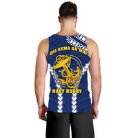 Fiji Navy Tank Top LT13 - Polynesian Pride