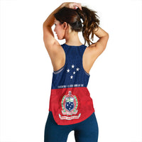 F.A.S.T Samoa Women Racerback Tank Polynesian Enthusiasm LT13 - Polynesian Pride