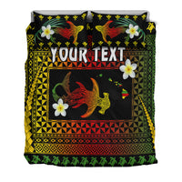 (Custom Personalised) Hawaii Bedding Set Luxurious and Elegant LT13 - Polynesian Pride