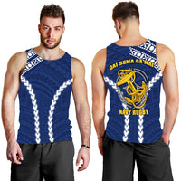 Fiji Navy Tank Top LT13 - Polynesian Pride