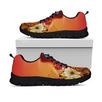 Yap Custom Personalised Sneakers - Tribal Tuna Fish - Polynesian Pride