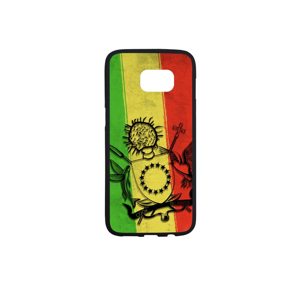 Cook Islands Reggae Phone Case One Size Samsung Galaxy S7 edge Reggae - Polynesian Pride
