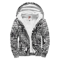 Polynesian Patterns Sherpa Hoodie 03 - Polynesian Pride