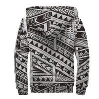 Polynesian Patterns Sherpa Hoodie 04 - Polynesian Pride