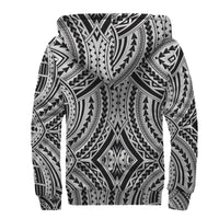 Polynesian Patterns Sherpa Hoodie 06 - Polynesian Pride