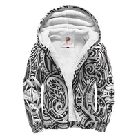 Polynesian Patterns Sherpa Hoodie 09 - Polynesian Pride
