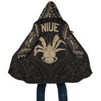 Niue All Over Print (Women/Men) Cloak A7 Unisex Black - Polynesian Pride