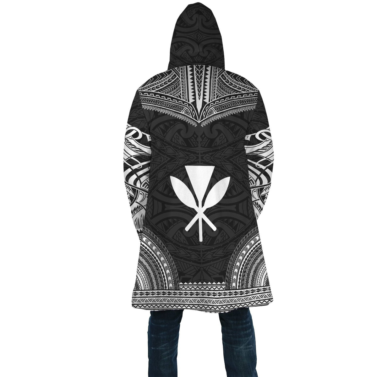 Kanaka Maoli Polynesian Chief Cloak - Black Version - Polynesian Pride