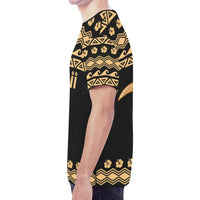 Hawaii New All Over Print T Shirt Hawaii Polynesian Turtle Hibiscus Pattern - Polynesian Pride