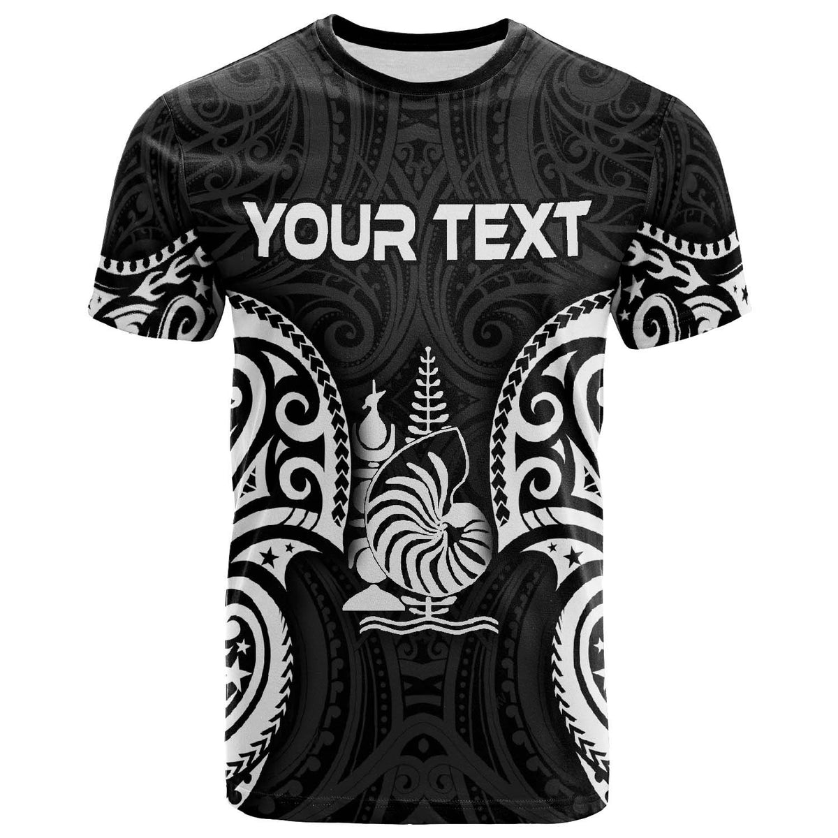 New Caledonia Polynesian Custom T Shirt NC Spirit White Unisex White - Polynesian Pride