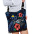 Papua New Guinea Polynesian Boho Handbag - Blue Turtle Hibiscus - Polynesian Pride