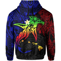 Hawaii Hoodie MANO KIHIKIHI Kanaka Pullover Hoodie - Polynesian Pride