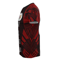 Niue T Shirt Niue Seal Polynesian Tattoo Red Style - Polynesian Pride