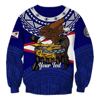 Custom American Samoa Independence Anniversary Pride Sweatshirt - LT12 - Polynesian Pride