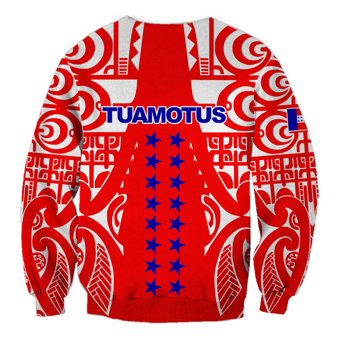 Tuamotu Archipelago Tribal Tattoo Sweatshirt - LT12 - Polynesian Pride