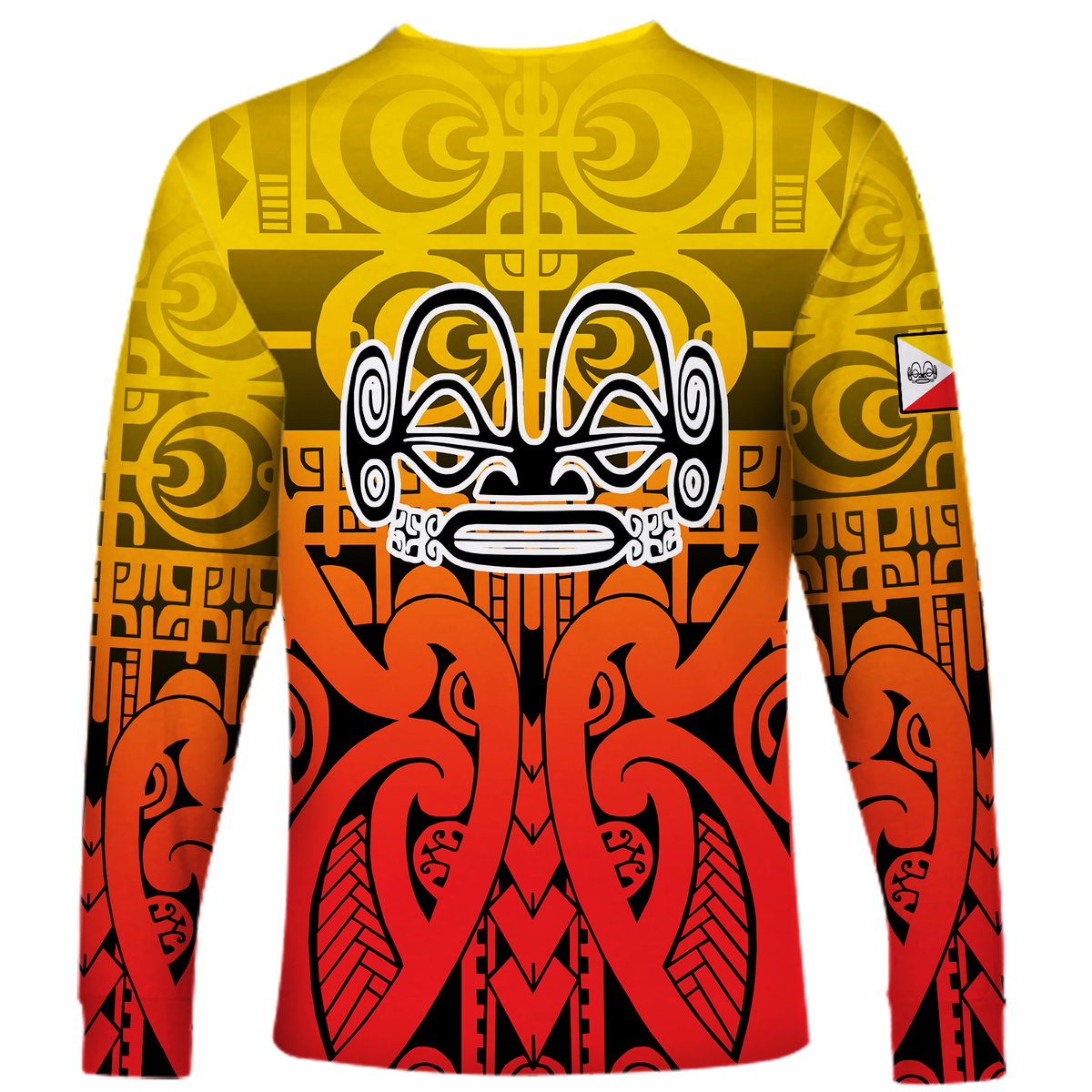 Marquesas Islands Marquesan Tattoo Long Sleeve Shirt - LT12 - Polynesian Pride