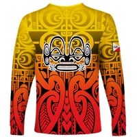Marquesas Islands Marquesan Tattoo Long Sleeve Shirt - LT12 - Polynesian Pride